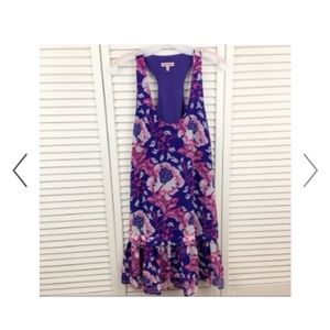 Y2K Juicy Couture Floral Sleeveless Dress Small